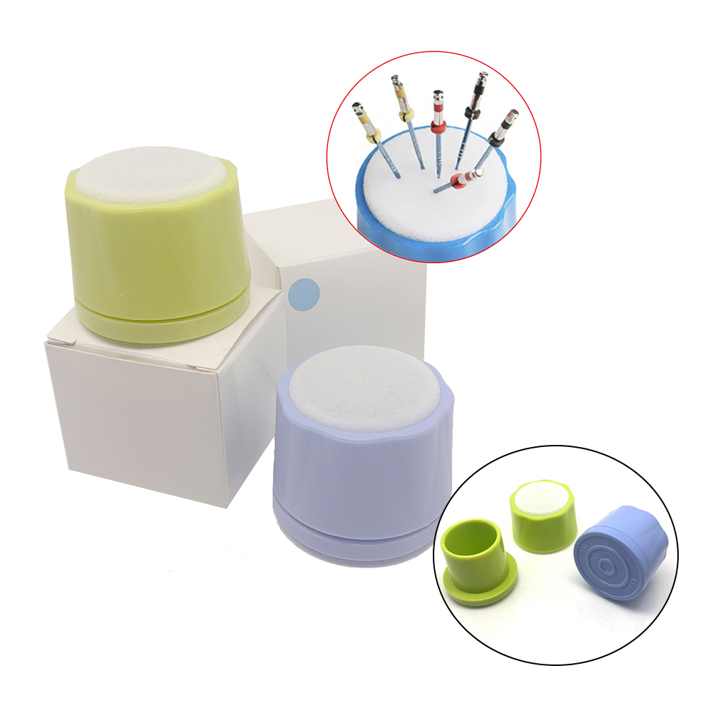 Eco Sponge - กล่องใส่ตะไบรากฟันพร้อมโฟมและฟองน้ำสำหรับทำความสะอาดและจัดระเบียบดอกสว่านและตะไบรากฟัน