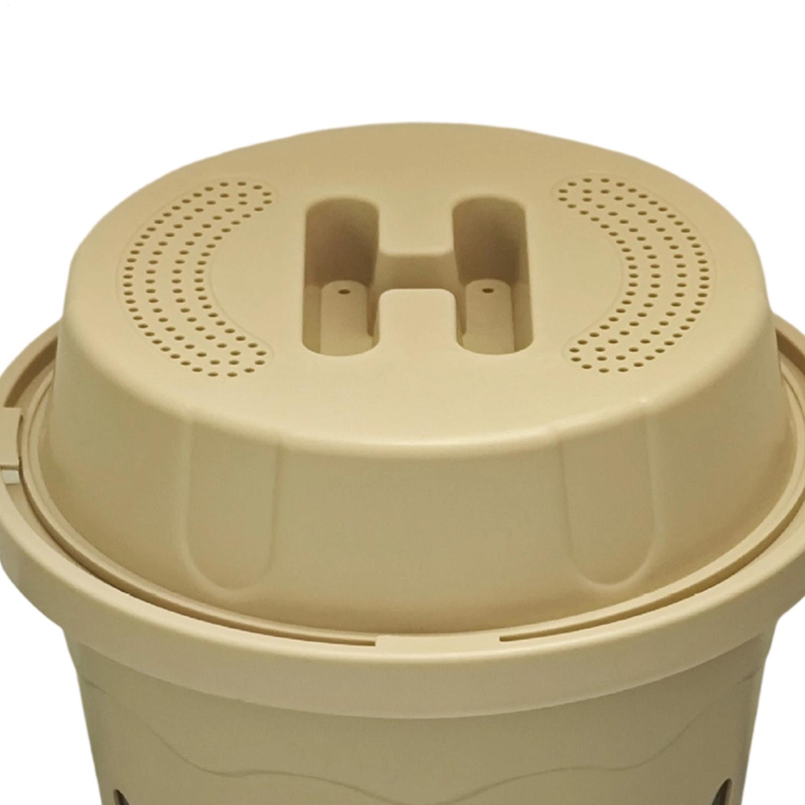 Compost Bin - ถังหมักปุ๋ยแบบฝังดินพร้อมรูระบายอากาศ สำหรับสวนหลังบ้าน สวนสาธารณะ แปลงปลูกผัก แปลงเพาะชำ