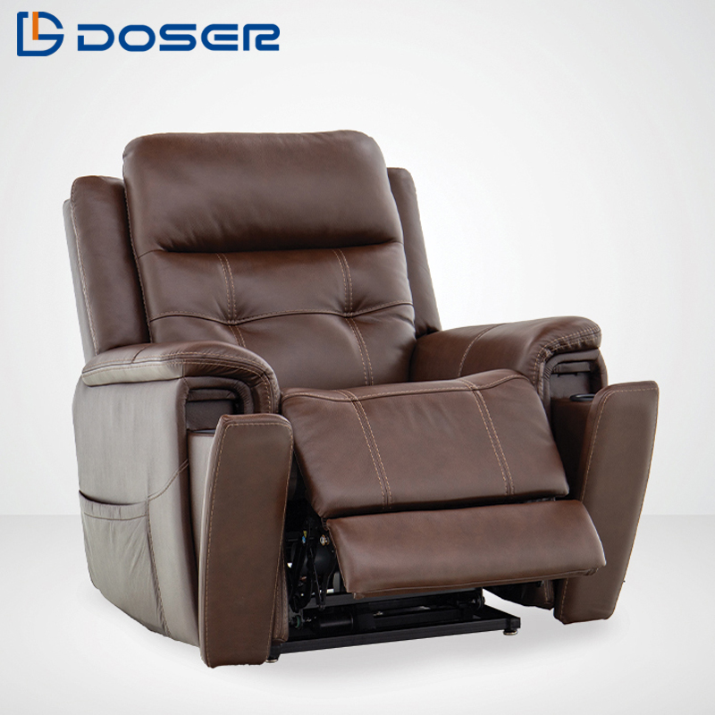 Eco Sponge - โซฟาปรับเอนหนังแท้ DOSER รุ่น Modern Tri-motor แบบเดี่ยว