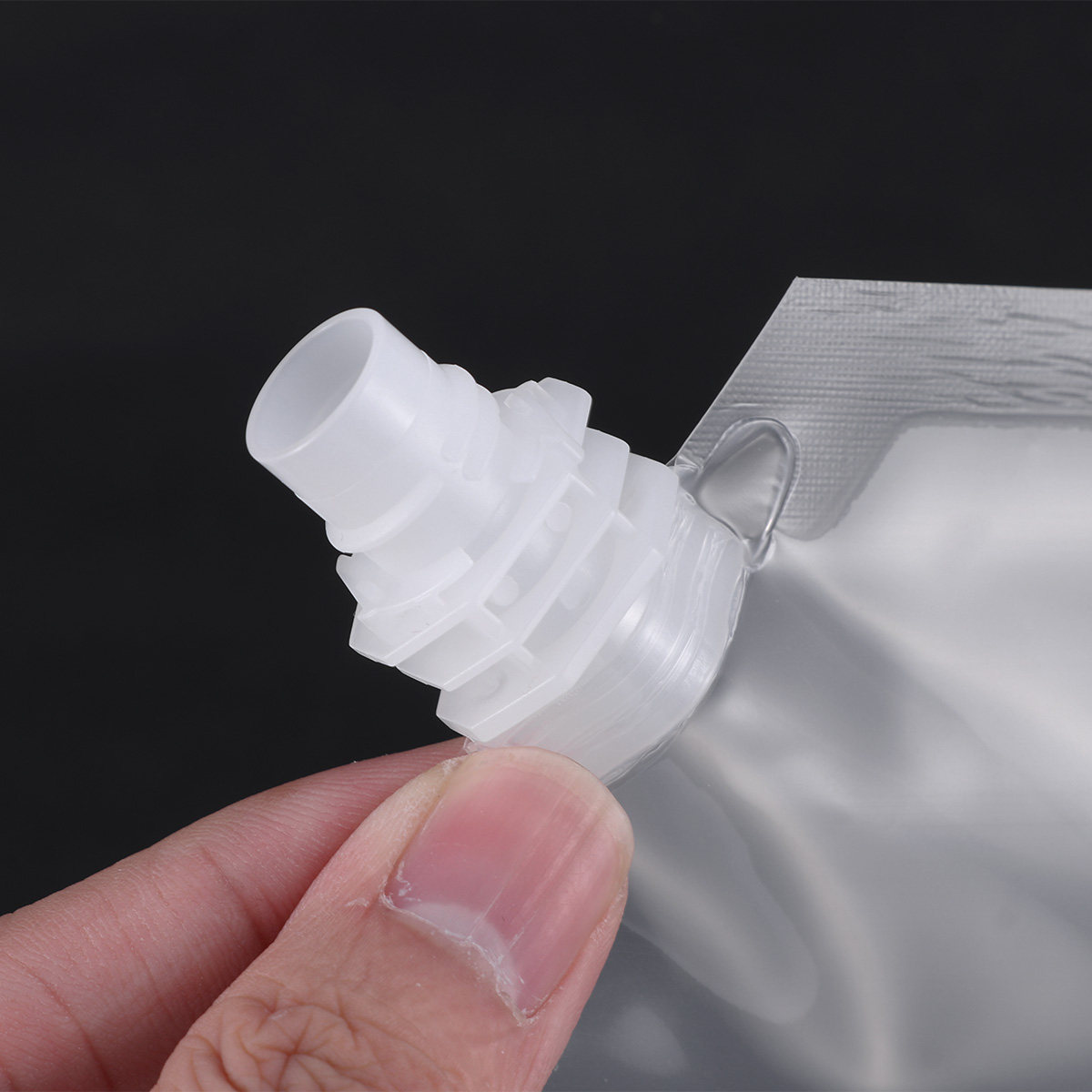Reusable Bottle - ชุดขวดพลาสติกใสสำหรับใส่เครื่องดื่ม 6 ชิ้น ขวดพับได้ ใช้ซ้ำได้ เหมาะสำหรับตั้งแคมป์