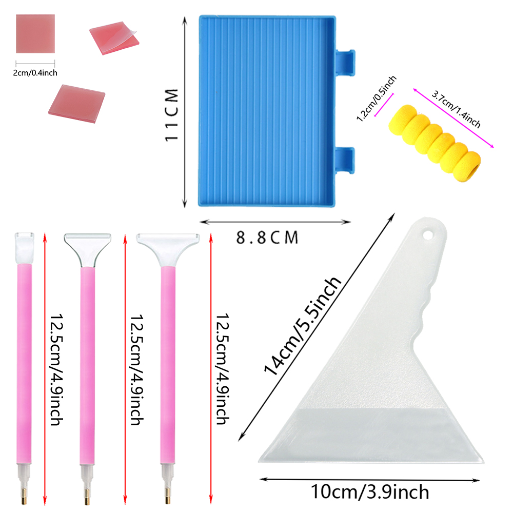 ชุดอุปกรณ์วาดภาพเพชรพร้อมกล่อง - Beeswax Wrap บทวิจารณ์และราคา