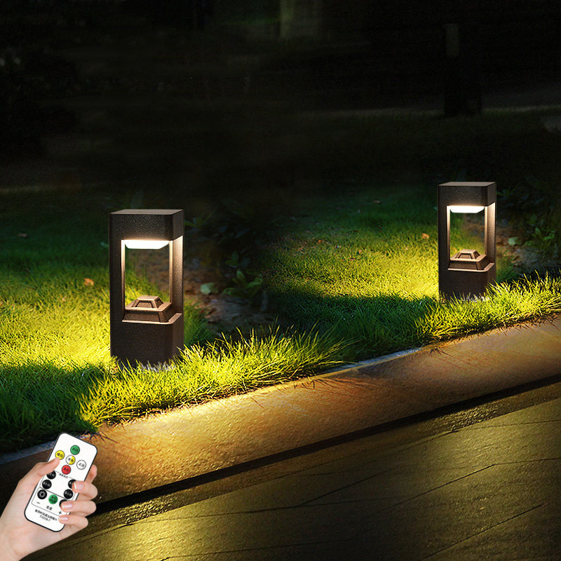 โคมไฟตั้งพื้นเรืองแสง ไฟ LED พ - Solar Garden Light บทวิจารณ์และราคา