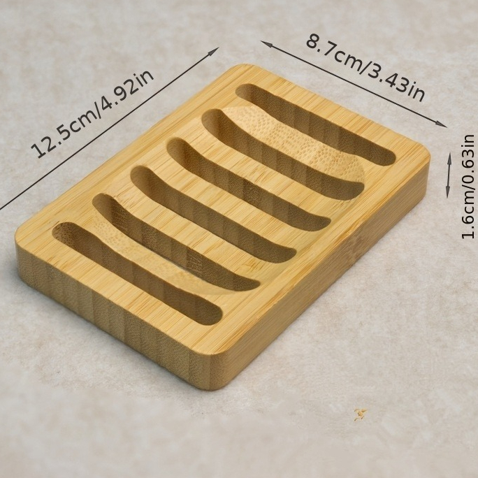 ถาดใส่สบู่ไม้ไผ่ ป้องกันเชื้อร - Bamboo Cutlery บทวิจารณ์และราคา