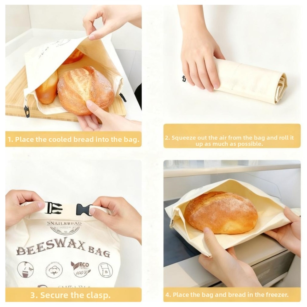 ถุงขนมปังเคลือบขี้ผึ้งแบบใช้ซ้ - Reusable Bag บทวิจารณ์และราคา