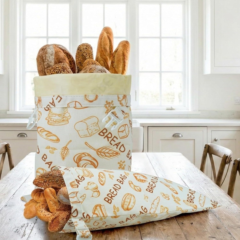 ถุงขนมปังเคลือบขี้ผึ้งแบบใช้ซ้ - Reusable Bag บทวิจารณ์และราคา