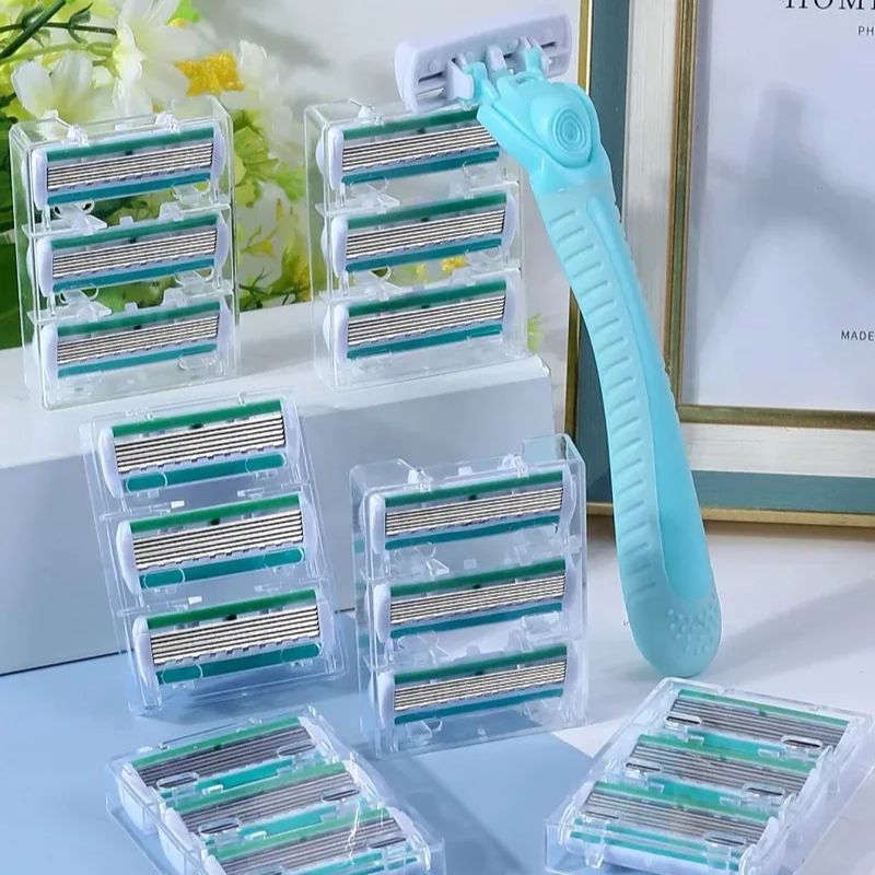 ด้ามจับ 1 อัน + ใบมีด 18 ใบ/ ม - Safety Razor Handle บทวิจารณ์และราคา