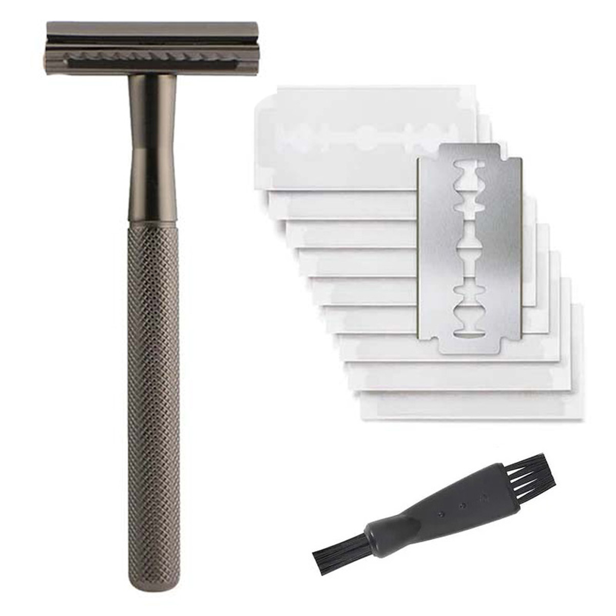 มีดโกนหนวดนิรภัยด้ามจับถ่วงน้ำ - Safety Razor Handle บทวิจารณ์และราคา