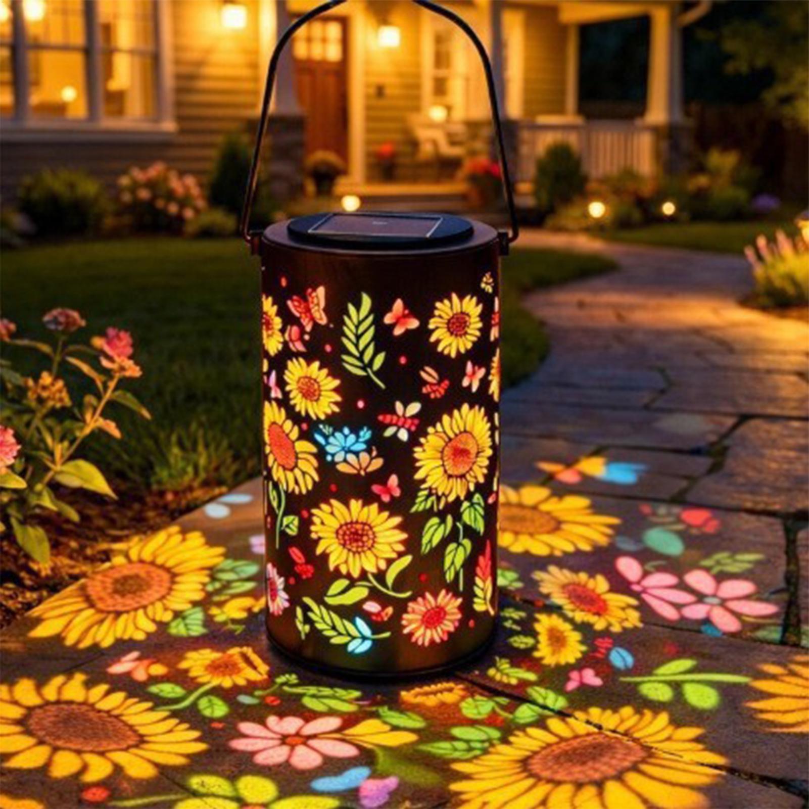 โคมไฟพลังงานแสงอาทิตย์รูปดอกทา - Solar Garden Light บทวิจารณ์และราคา
