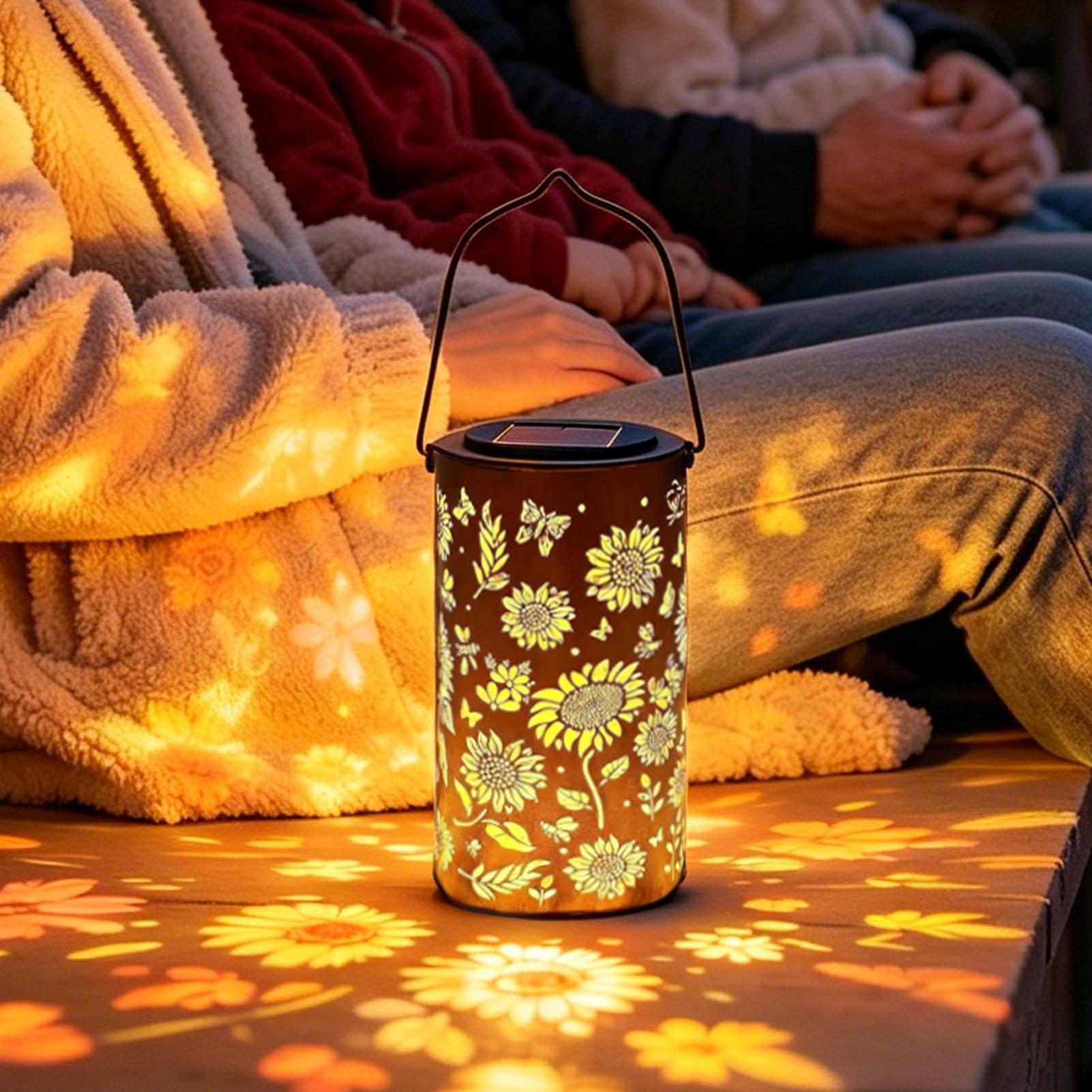 โคมไฟพลังงานแสงอาทิตย์รูปดอกทา - Solar Garden Light บทวิจารณ์และราคา