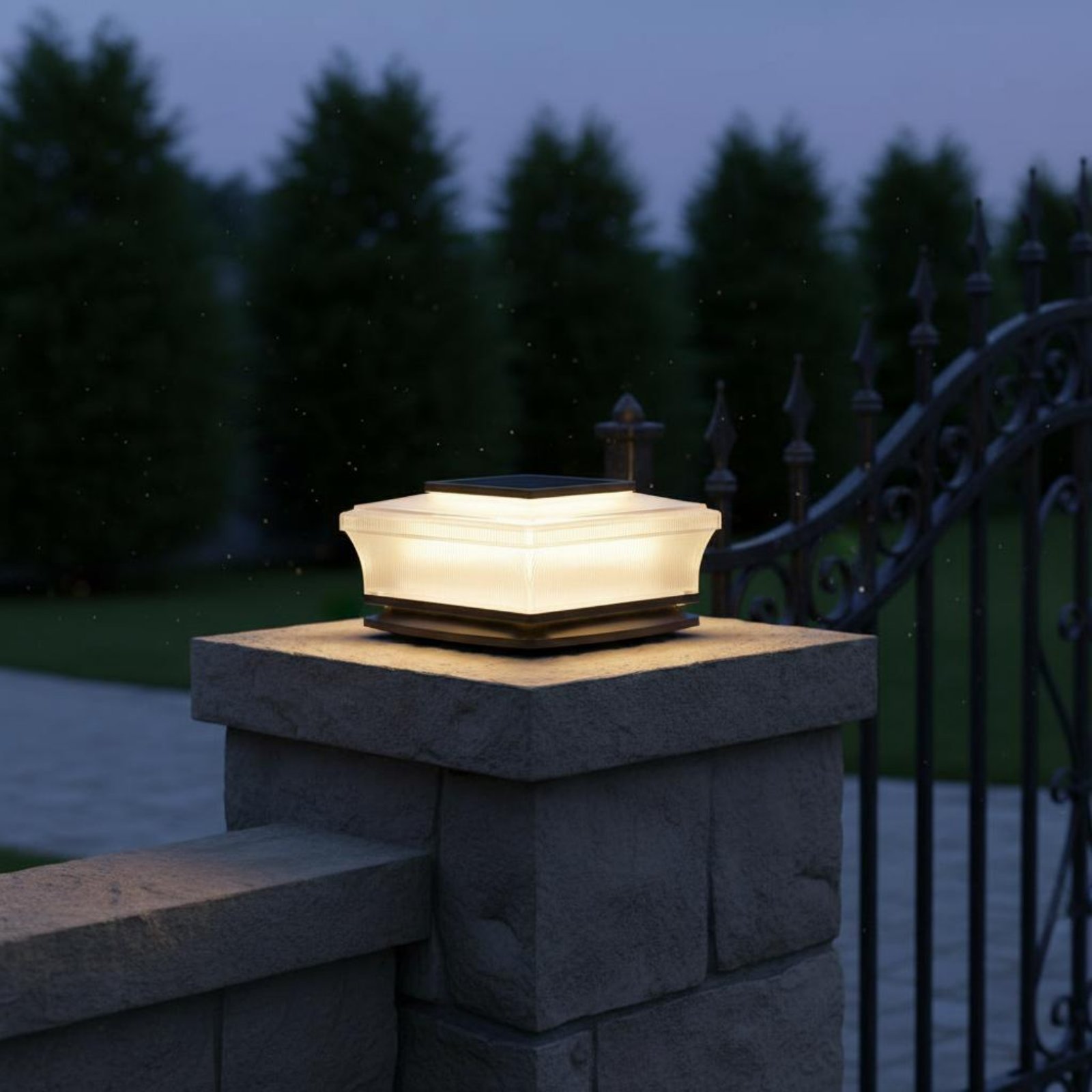 ไฟเสาโซลาร์เซลล์ไร้สาย รูปทรงส - Solar Garden Light บทวิจารณ์และราคา