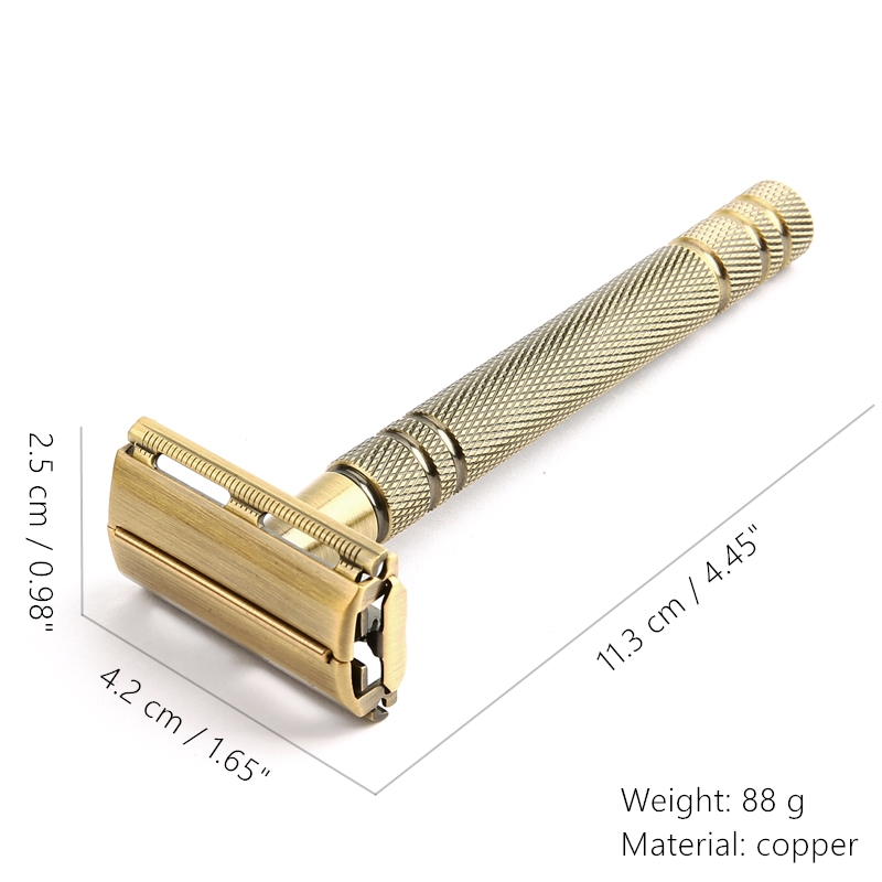 YINTAL Men's Bronze Classic Do - Safety Razor Handle บทวิจารณ์และราคา