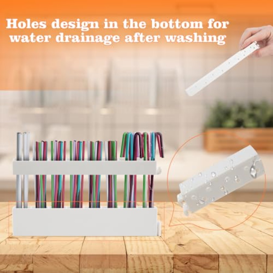 ที่เก็บหลอดดูดน้ำ ที่จัดระเบีย - Reusable Straw บทวิจารณ์และราคา