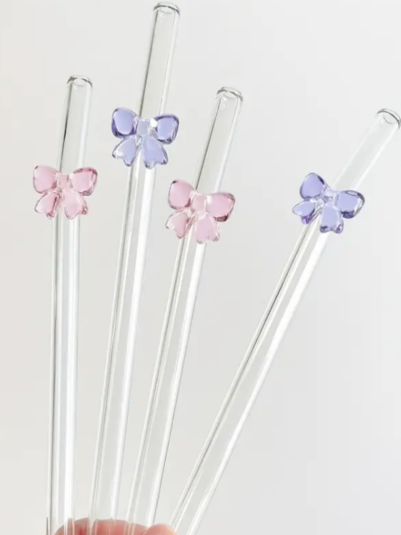 หลอดแก้วรูปผีเสื้อสุดหรู 2/6 ช - Reusable Straw บทวิจารณ์และราคา