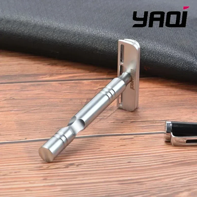 มีดโกนหนวด YAQI รุ่น Matte สีโ - Safety Razor Handle บทวิจารณ์และราคา