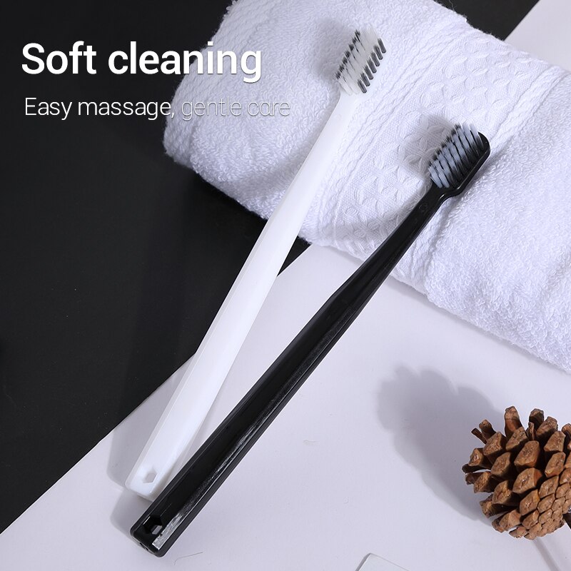 10ชิ้นแปรงถ่านไม้ไผ่แปรงสีฟันข - Bamboo Toothbrush บทวิจารณ์และราคา