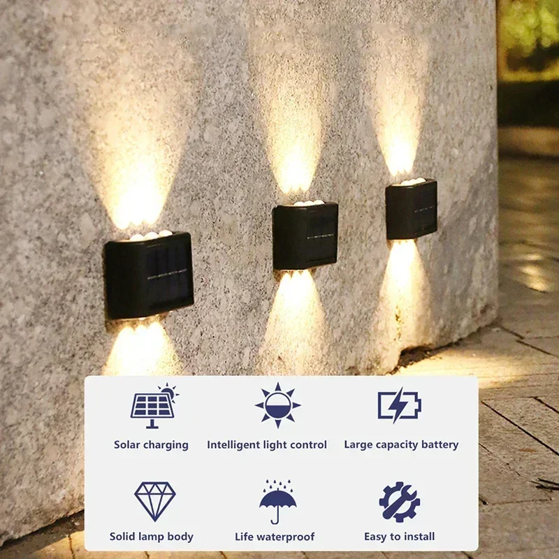 โคมไฟติดผนังพลังงานแสงอาทิตย์  - Solar Garden Light บทวิจารณ์และราคา