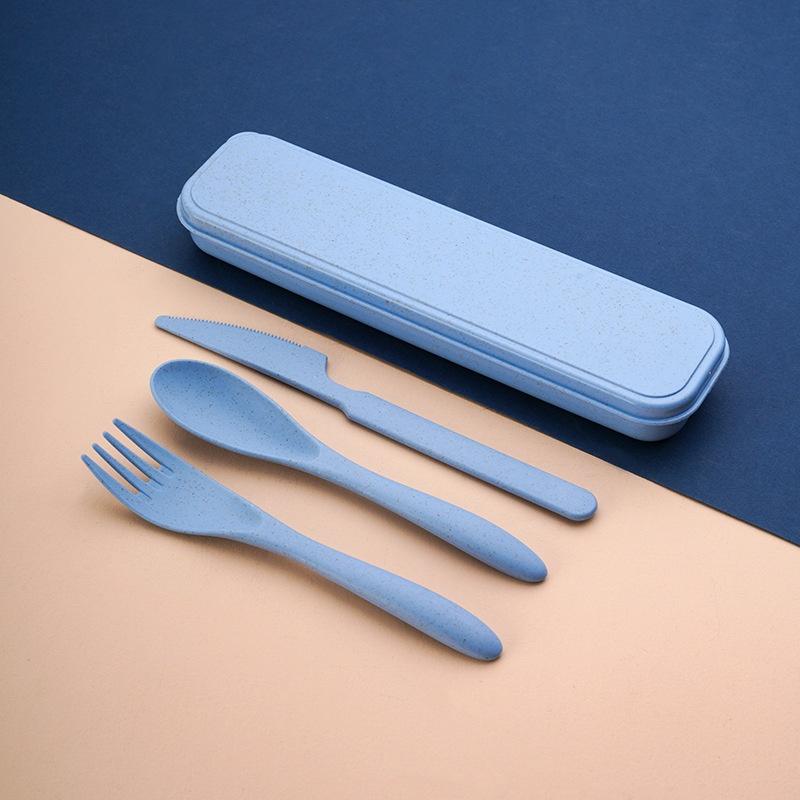 ชุดช้อนส้อมทำจากฟางข้าวสาลีแบบ - Reusable Straw บทวิจารณ์และราคา