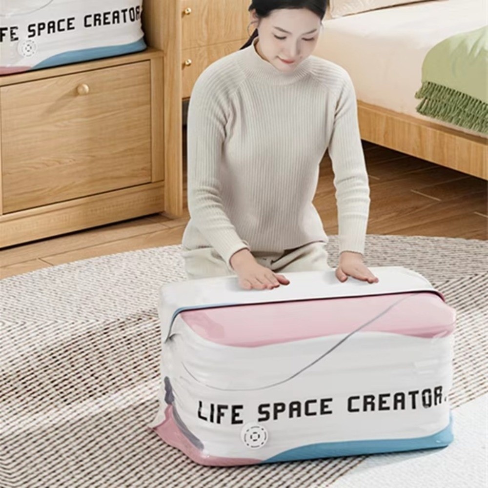 ถุงเก็บของสูญญากาศแบบกดปิดผนึก - Reusable Bag บทวิจารณ์และราคา