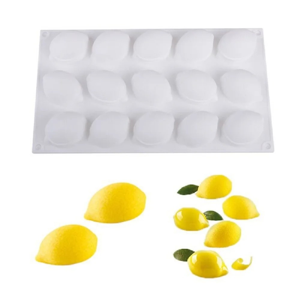 แม่พิมพ์ซิลิโคนรูปเลมอน 15 ช่อ - Eco Soap บทวิจารณ์และราคา