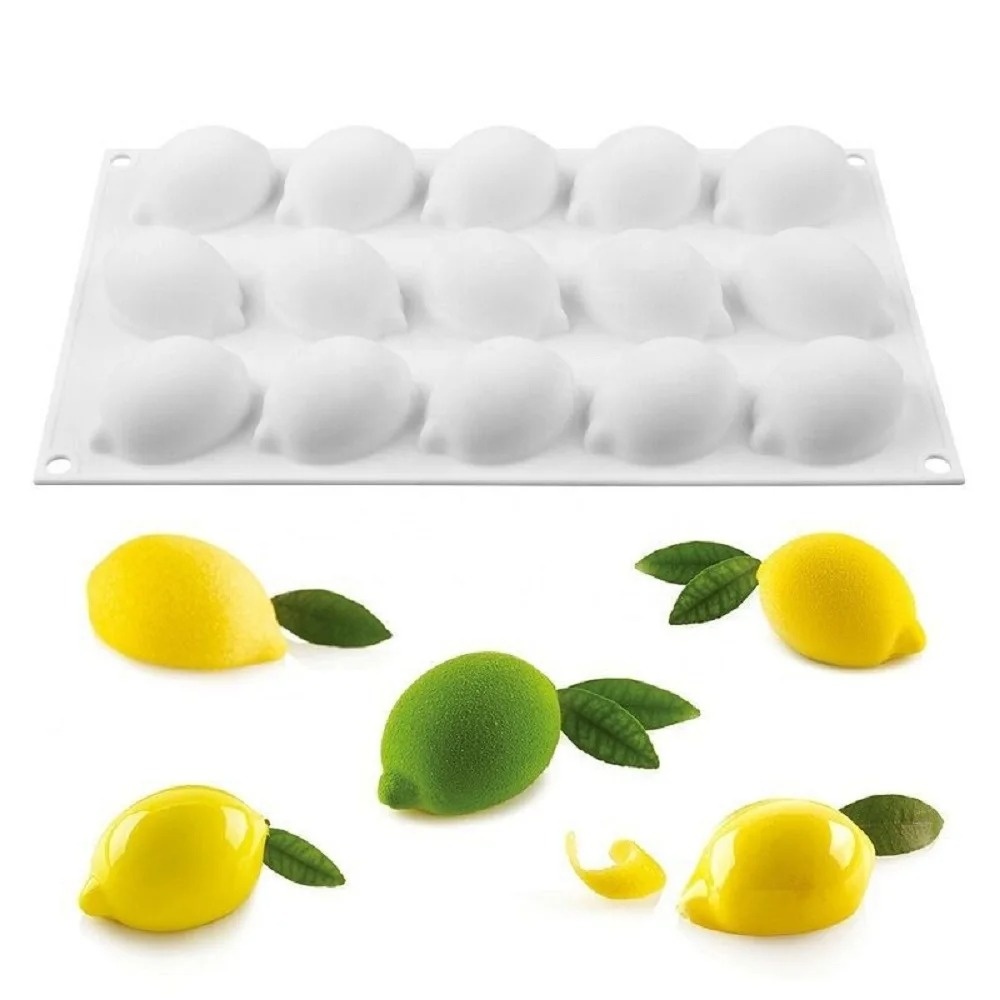 แม่พิมพ์ซิลิโคนรูปเลมอน 15 ช่อ - Eco Soap บทวิจารณ์และราคา