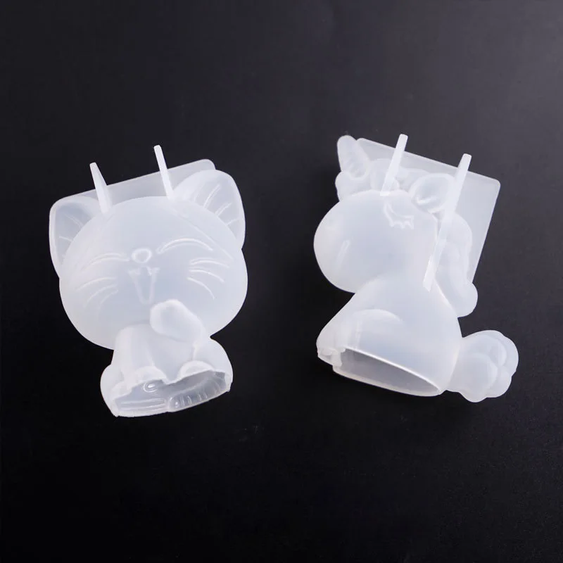 3D เรขาคณิตซิลิโคนยูนิคอร์นแมว - Eco Soap บทวิจารณ์และราคา