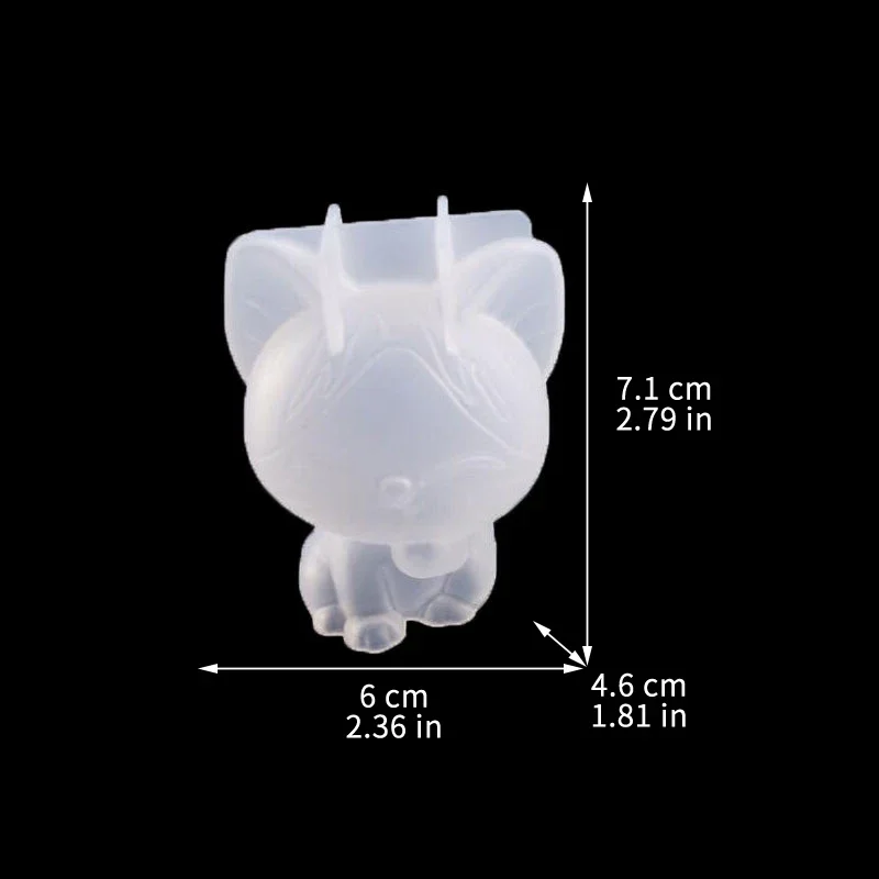 3D เรขาคณิตซิลิโคนยูนิคอร์นแมว - Eco Soap บทวิจารณ์และราคา