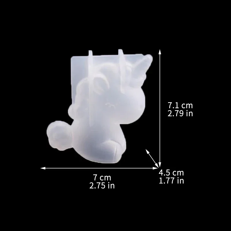 3D เรขาคณิตซิลิโคนยูนิคอร์นแมว - Eco Soap บทวิจารณ์และราคา