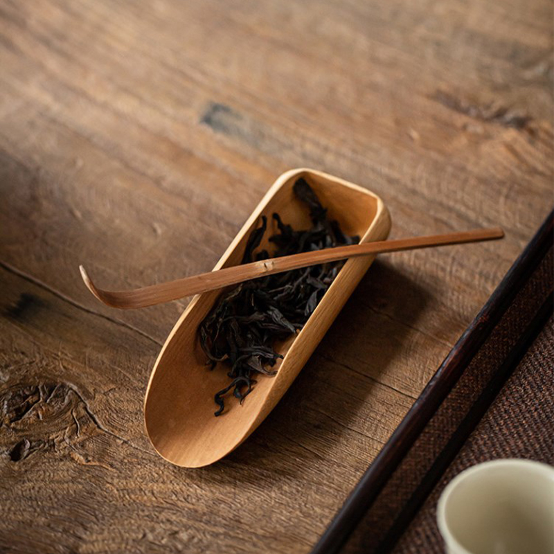 ชุดช้อนตักชาไม้ไผ่สีขาวเครื่อง - Bamboo Cutlery บทวิจารณ์และราคา