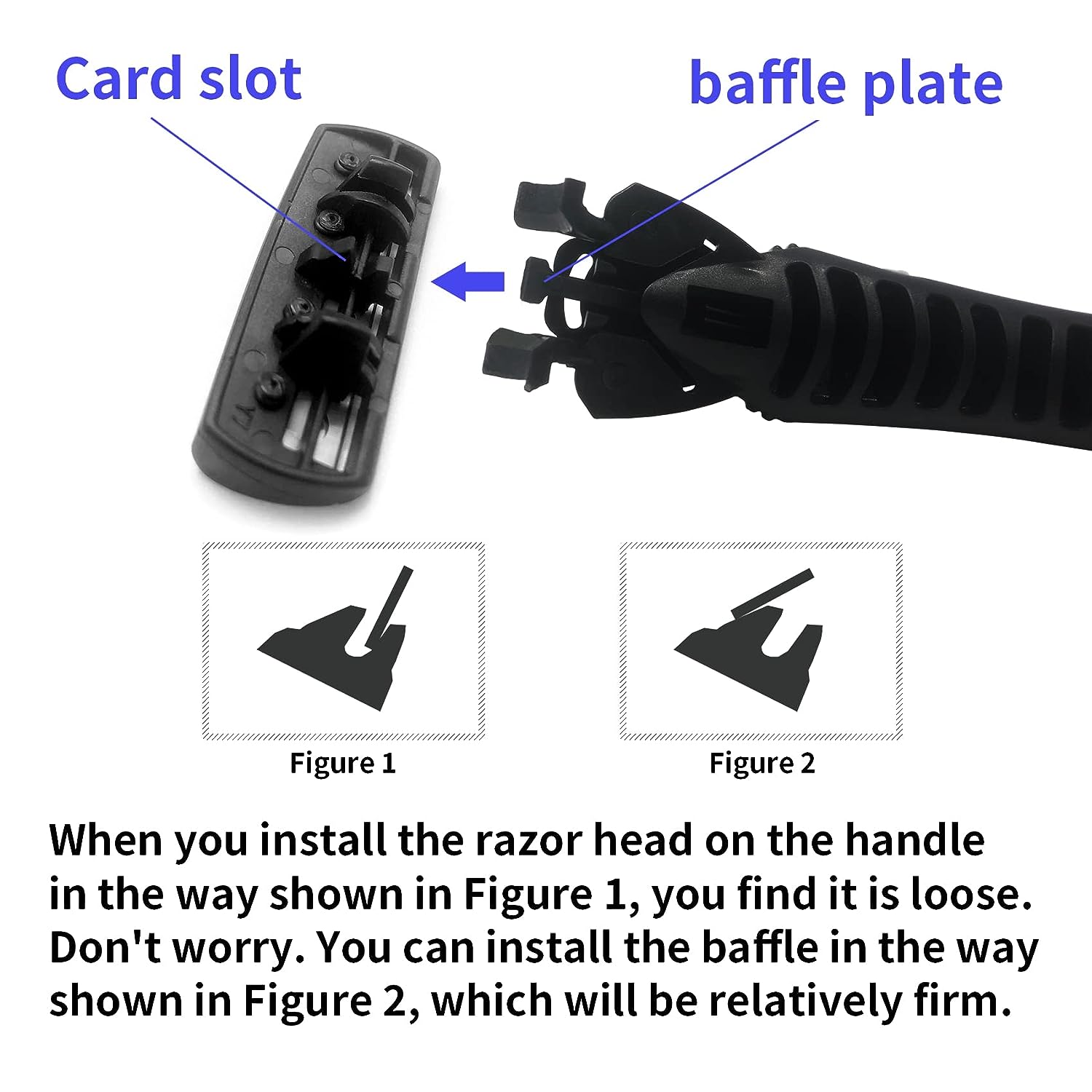 มีดโกนหนวดแบบใช้มือ สำหรับดูแล - Safety Razor Handle บทวิจารณ์และราคา