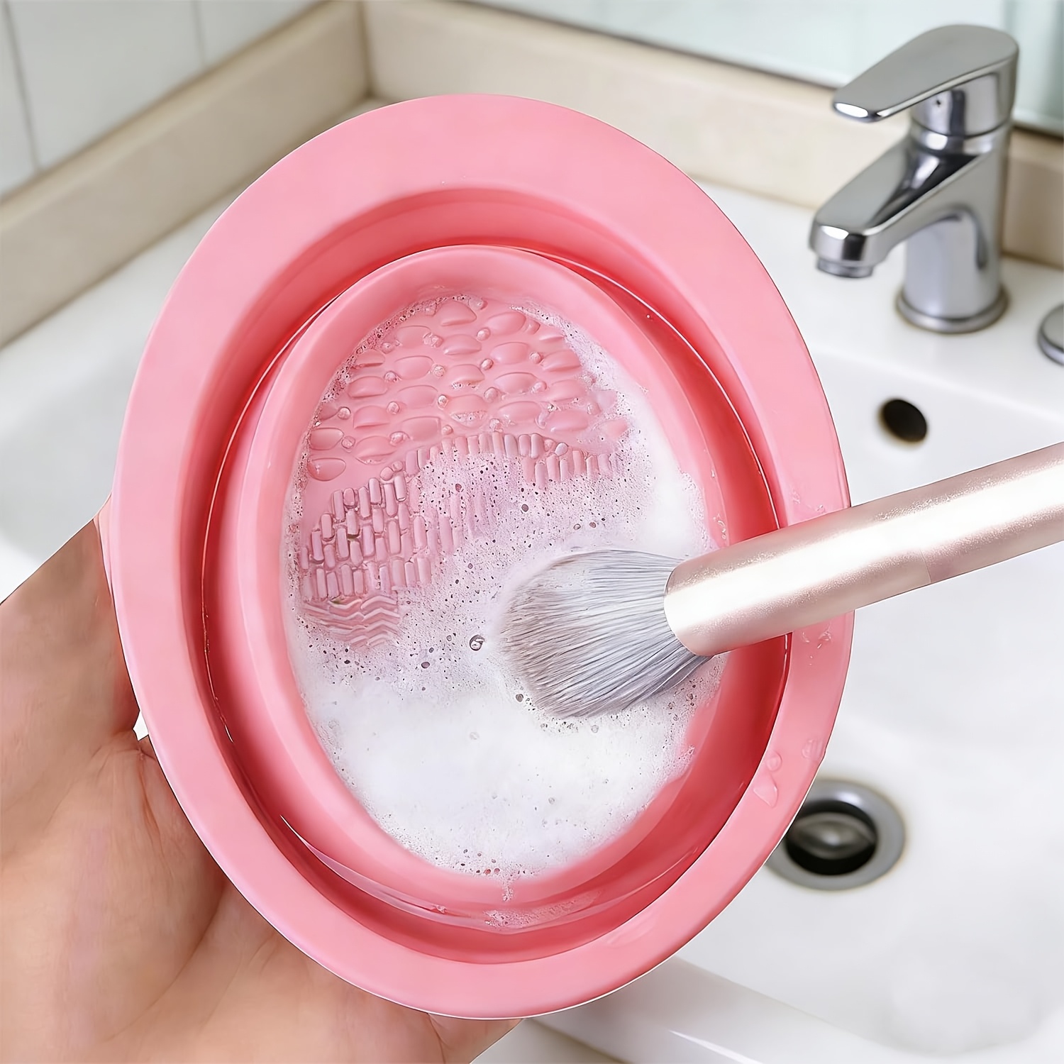 ชามทำความสะอาดแปรงแต่งหน้าซิลิ - Eco Sponge บทวิจารณ์และราคา