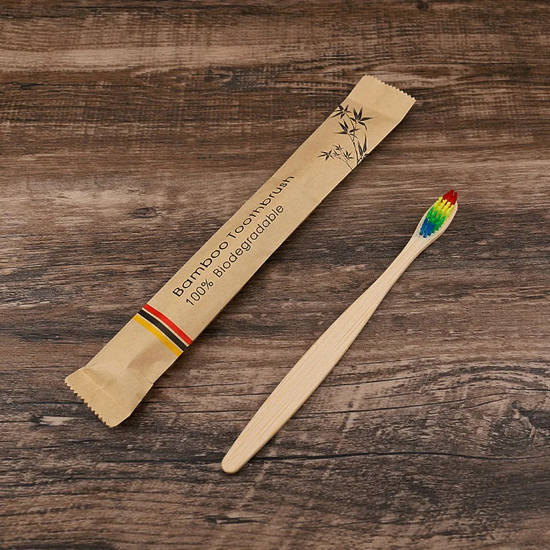5-30 ชิ้นแปรงสีฟันไม้ไผ่แปรงสี - Bamboo Toothbrush บทวิจารณ์และราคา