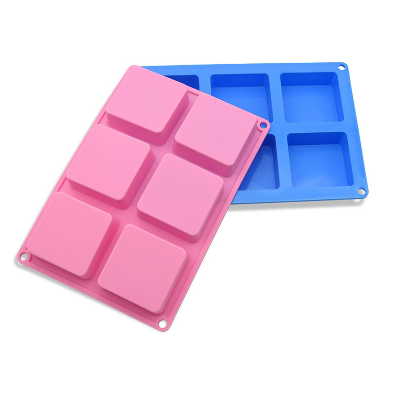แม่พิมพ์สบู่สี่เหลี่ยม6ช่องถาด - Eco Soap บทวิจารณ์และราคา