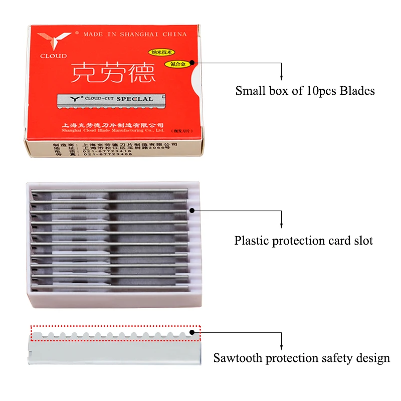 Meisha 50/100pcs ความปลอดภัยผม - Safety Razor Handle บทวิจารณ์และราคา