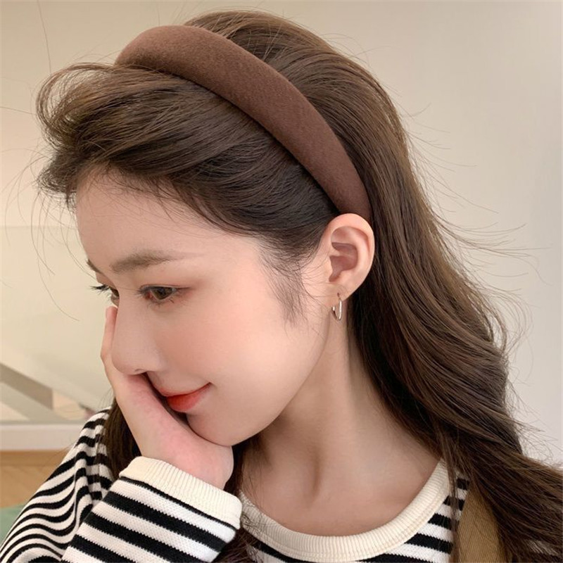 ที่คาดผมฟองน้ำสีพื้นแบบเรียบง่ - Eco Sponge บทวิจารณ์และราคา