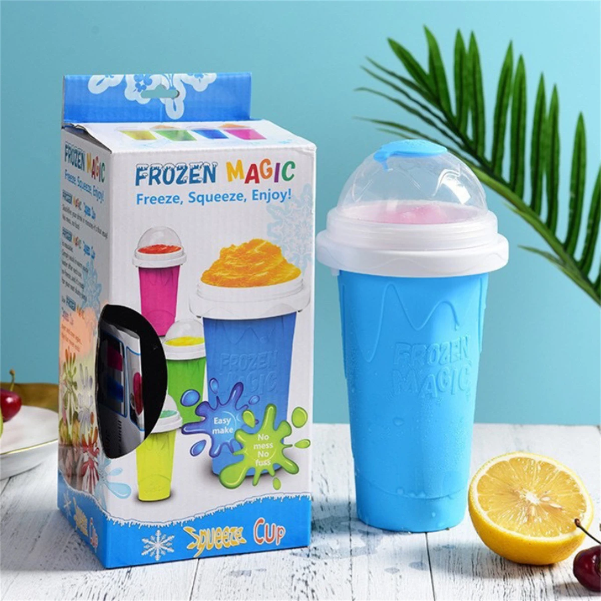 แก้วสมูทตี้โฮมเมด แก้วน้ำแข็งป - Reusable Bottle บทวิจารณ์และราคา