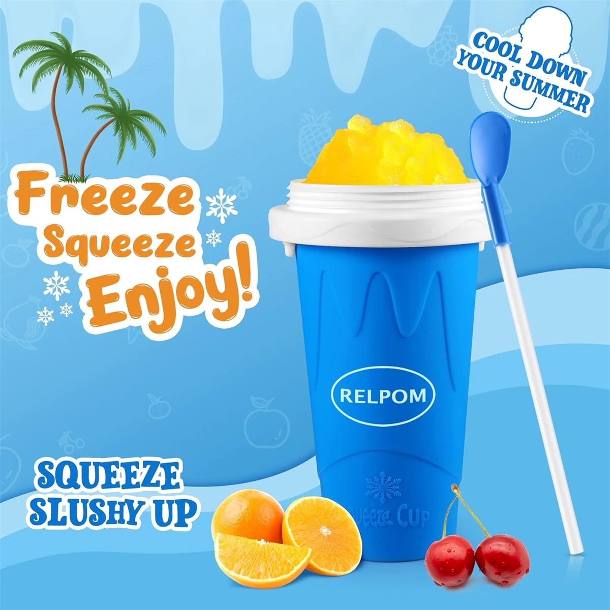 แก้วสมูทตี้โฮมเมด แก้วน้ำแข็งป - Reusable Bottle บทวิจารณ์และราคา