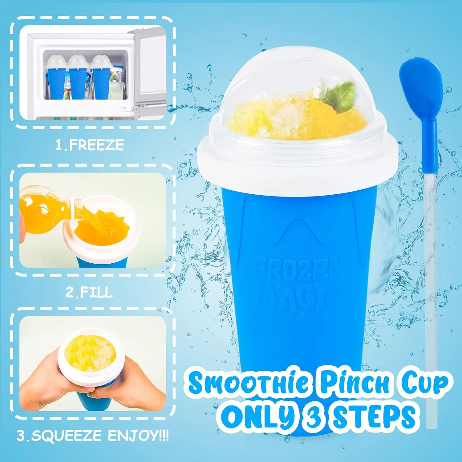 แก้วสมูทตี้โฮมเมด แก้วน้ำแข็งป - Reusable Bottle บทวิจารณ์และราคา