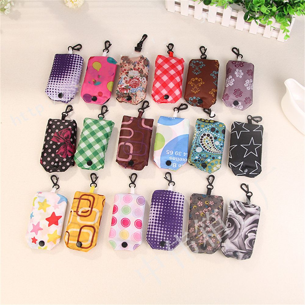 กระเป๋าช้อปปิ้งแบบพับได้ ทนทาน - Reusable Bag บทวิจารณ์และราคา