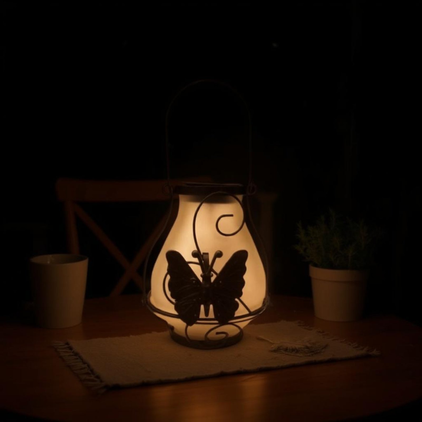 โคมไฟผีเสื้อพลังงานแสงอาทิตย์  - Solar Garden Light บทวิจารณ์และราคา