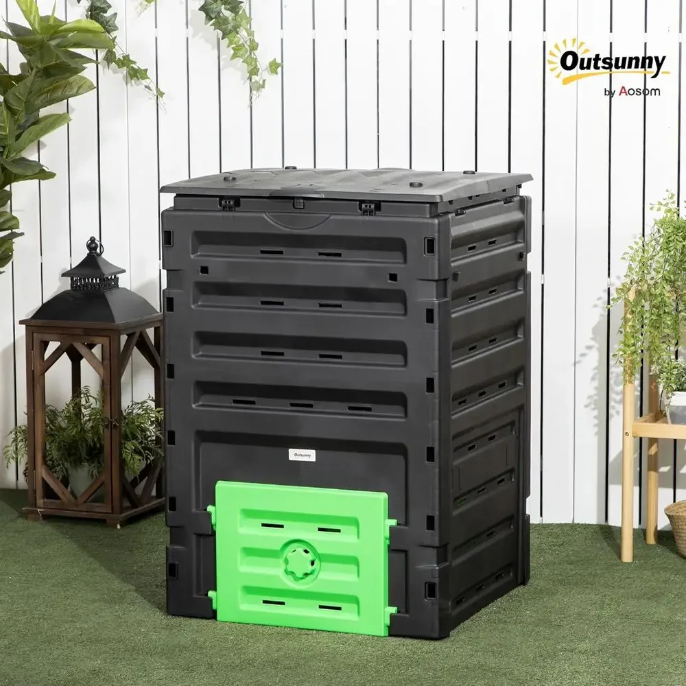 ถังหมักปุ๋ยสำหรับสวนขนาดใหญ่ ค - Compost Bin บทวิจารณ์และราคา