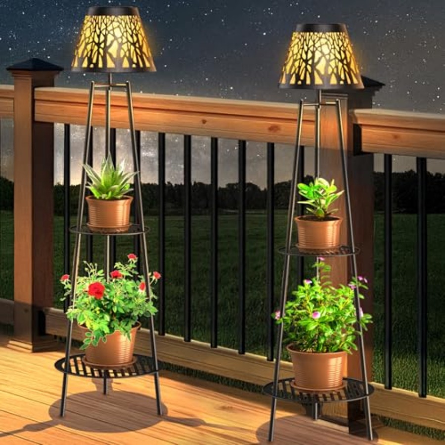 โคมไฟตั้งพื้นพลังงานแสงอาทิตย์ - Solar Garden Light บทวิจารณ์และราคา