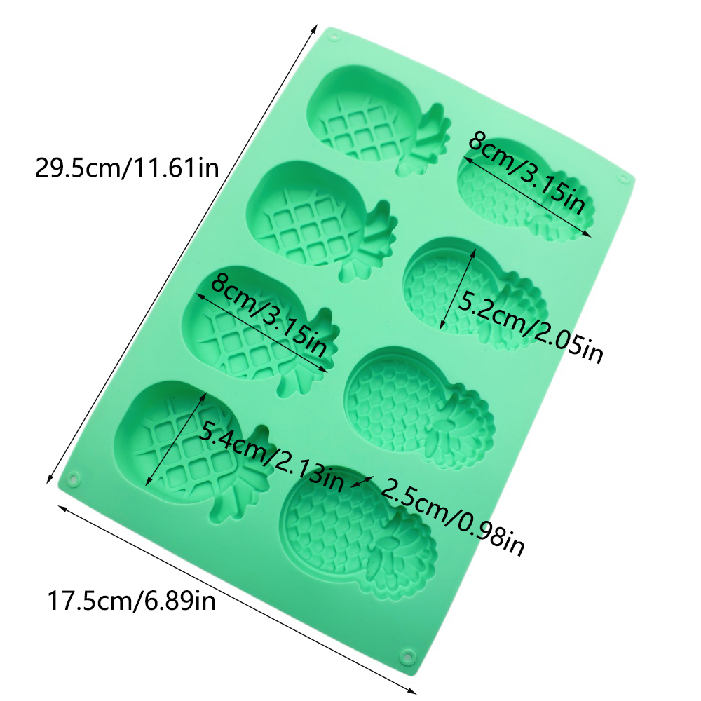 แม่พิมพ์เค้กซิลิโคนรูปสับปะรด  - Eco Soap บทวิจารณ์และราคา