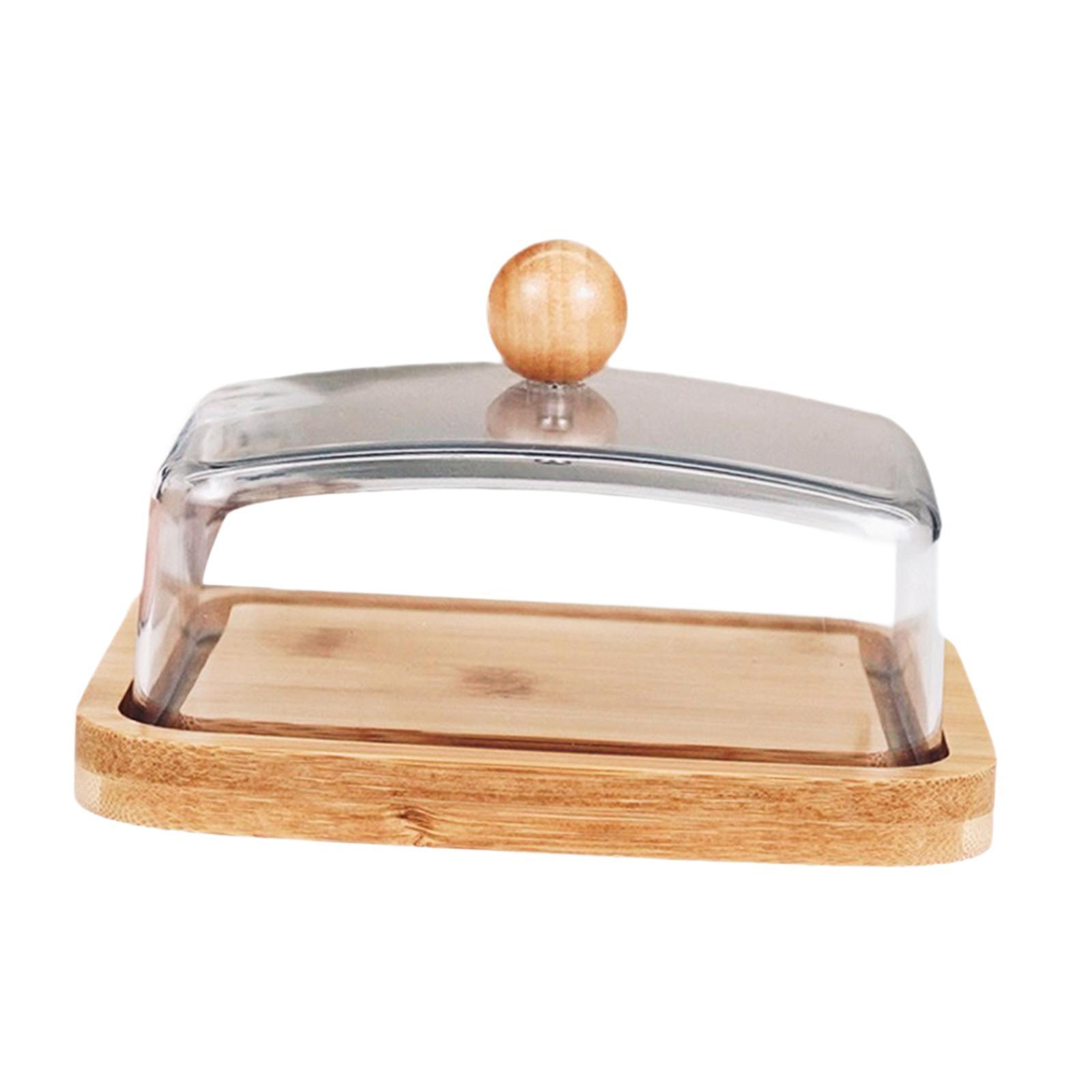 จานเนยไม้ไผ่พร้อมฝาปิดที่ใส่เน - Bamboo Cutlery บทวิจารณ์และราคา