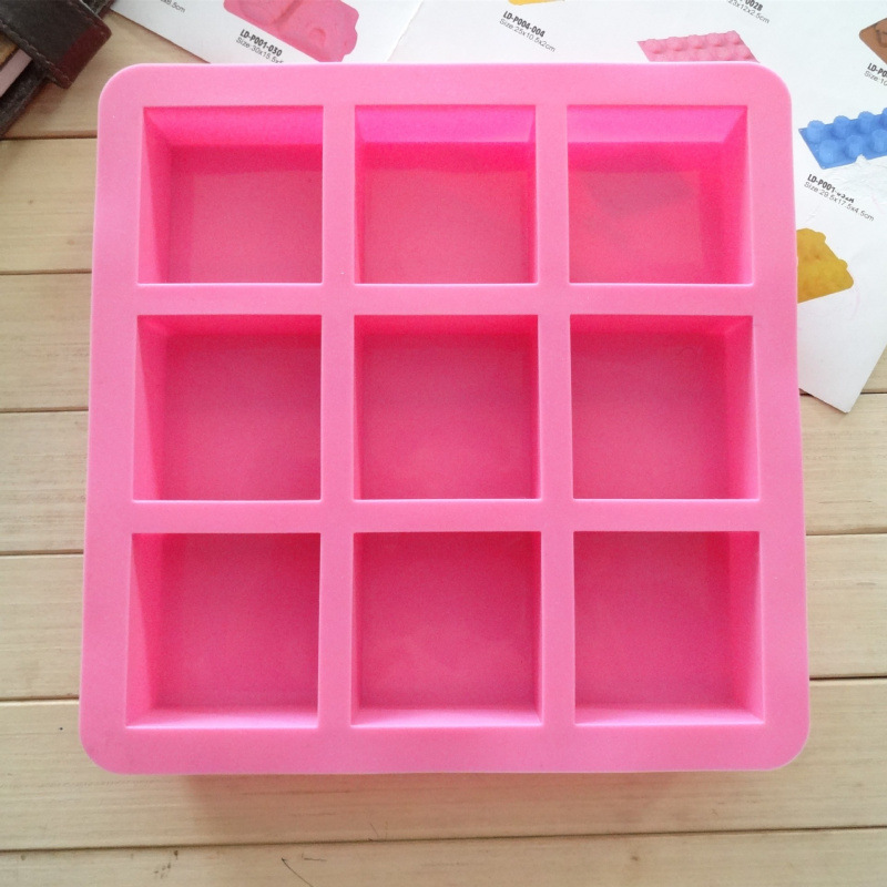แม่พิมพ์เค้กซิลิโคนทรงสี่เหลี่ - Eco Soap บทวิจารณ์และราคา