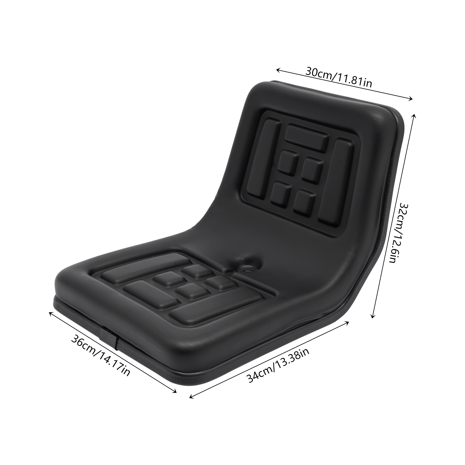 เบาะรถแทรกเตอร์แบบมีรูระบายน้ำ - Eco Sponge บทวิจารณ์และราคา