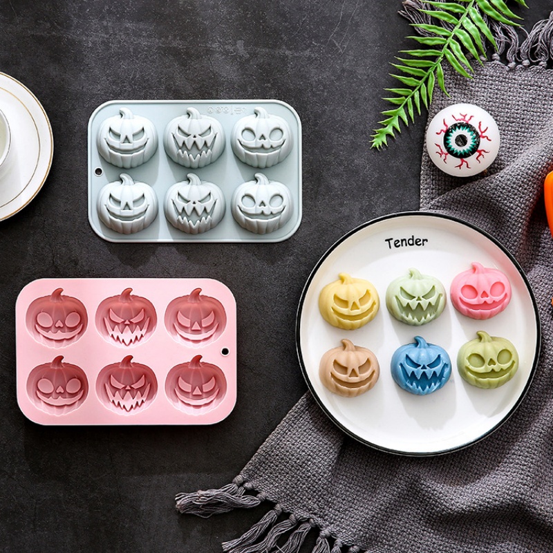 แม่พิมพ์ซิลิโคนรูปฟักทอง 6-in- - Eco Soap บทวิจารณ์และราคา