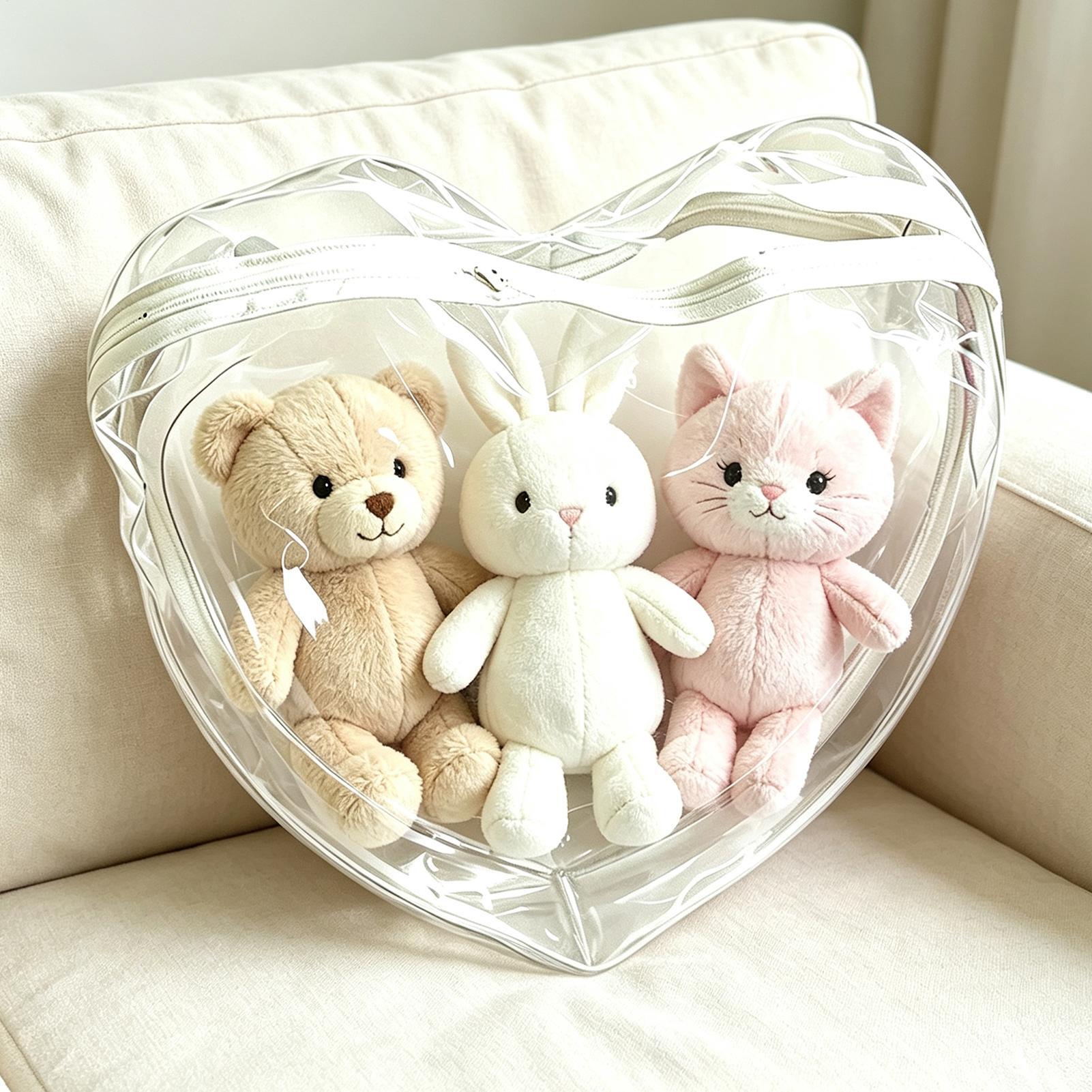 ถุงเก็บของเล่นตุ๊กตาแบบใสกันฝุ - Reusable Bag บทวิจารณ์และราคา