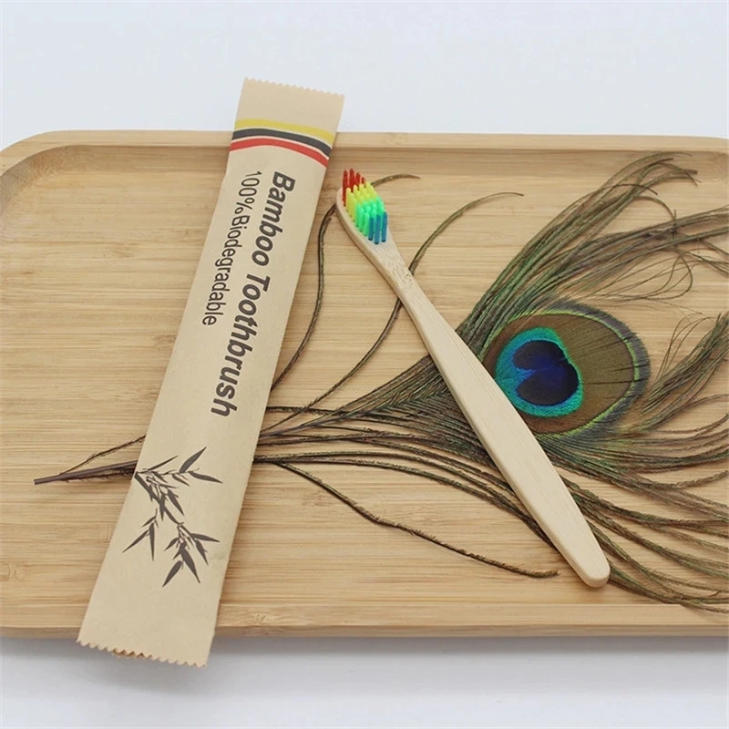 แปรงสีฟันไม้ไผ่100ชิ้นแปรงสีฟั - Bamboo Toothbrush บทวิจารณ์และราคา