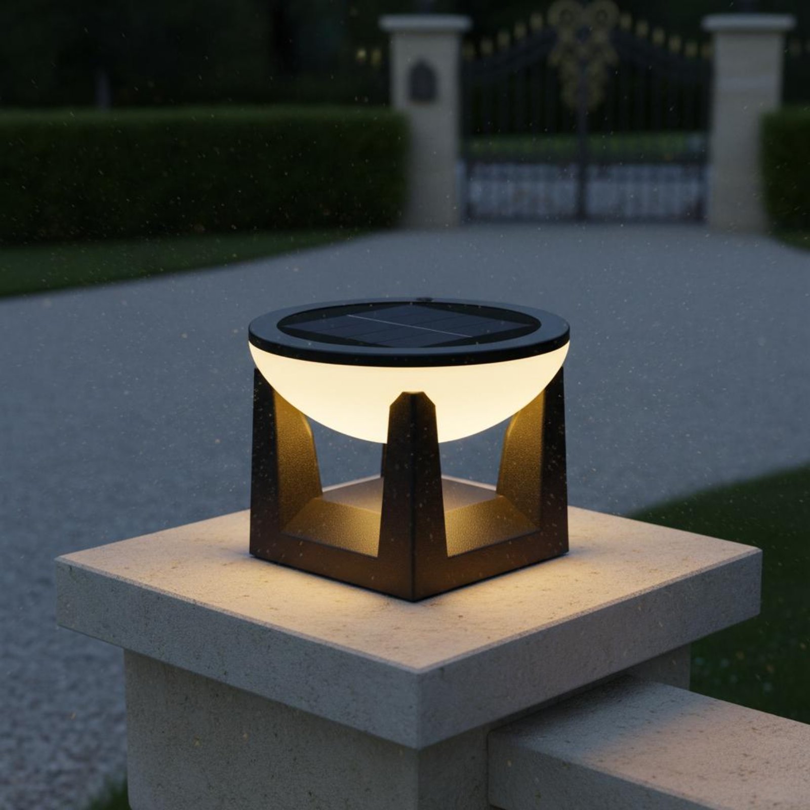 ไฟเสาโซลาร์เซลล์ ติดตั้งง่าย ไ - Solar Garden Light บทวิจารณ์และราคา