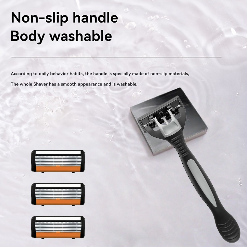 เครื่องโกนหนวดใหม่สำหรับผู้ชาย - Safety Razor Handle บทวิจารณ์และราคา